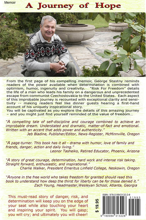 Risk for Freedom - Back Cover